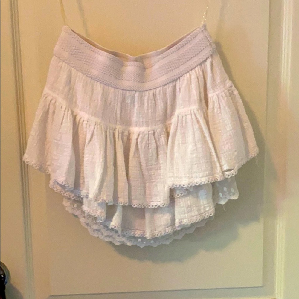 White skirt